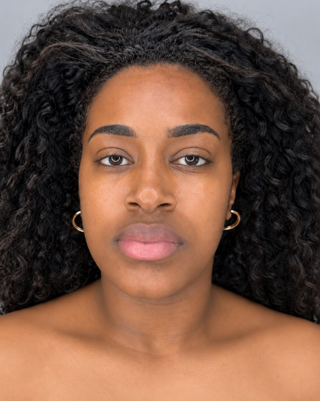 Sourcils après le soin